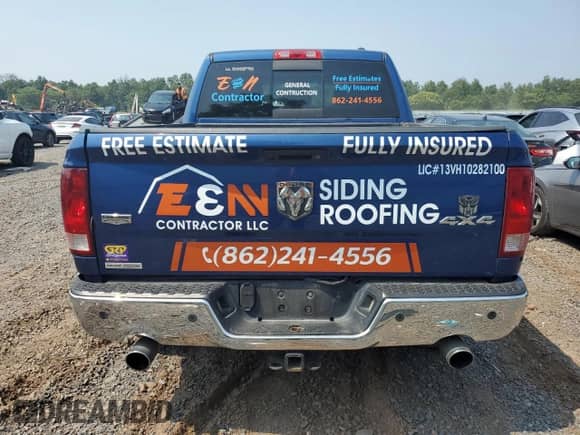 2009 Dodge 1500 Sport with VIN 1D3HV13T69S788078, listed as a Copart auction lot 66600455 with 253,500 mi miles and Salvage title. Bid and sale history available at DreamBid. Image 6.
