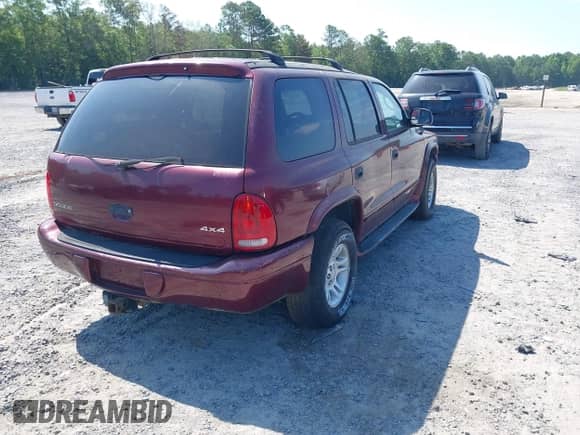 2001 Dodge Durango with VIN 1B4HS28N61F508400, listed as a IAAI auction lot 42591771 with 209,258 mi miles and . Bid and sale history available at DreamBid. Image 4.