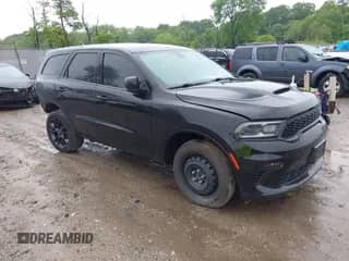 2021 Dodge Durango GT Plus with VIN 1C4RDJDG6MC766330, listed as a IAAI auction lot 42244353 with 21,452 mi miles and . Bid and sale history available at DreamBid. Image 1.