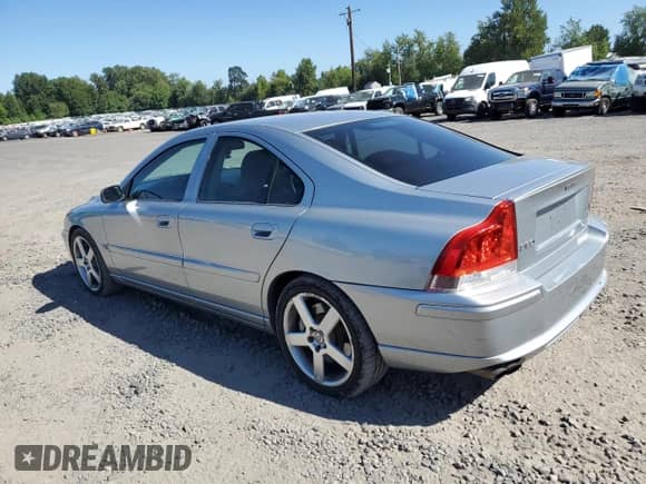 2006 Volvo S60 2.5L Turbo R с VIN YV1RH527662545876, выставлен на аукционе Copart как лот 65051575 с пробегом 120 115 миль миль и Списание • Salvage title. История ставок и продаж доступна на DreamBid. Изображение 2.
