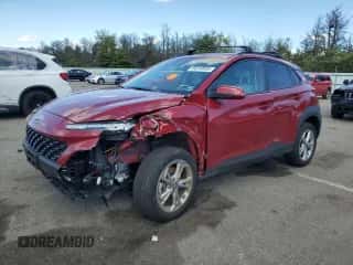 2023 Hyundai Kona SEL с VIN KM8K6CAB3PU007936, выставлен на аукционе Copart как лот 84249995 с пробегом 8 101 миль миль и Списание • Salvage title. История ставок и продаж доступна на DreamBid. Изображение 1.