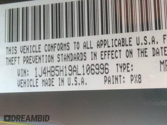 2010 Jeep Wrangler с VIN 1J4HB5H19AL106996, выставлен на аукционе IAAI как лот 42781501 с пробегом 158 497 миль миль и . История ставок и продаж доступна на DreamBid. Изображение 9.