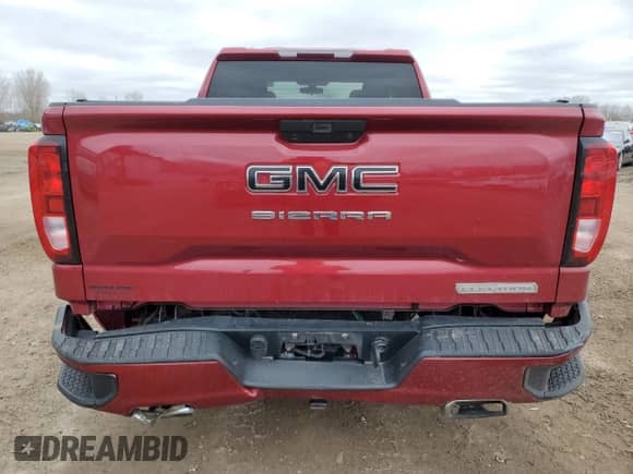 2020 GMC Sierra 1500 Elevation with VIN 1GTR9CED6LZ291274, listed as a Copart auction lot 53330075 with 101,852 mi miles and Salvage title. Bid and sale history available at DreamBid. Image 6.
