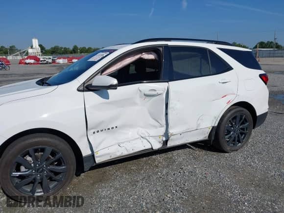 2023 Chevrolet Equinox RS with VIN 3GNAXMEG3PS155259, listed as a IAAI auction lot 42639984 with 27,999 mi miles and . Bid and sale history available at DreamBid. Image 6.
