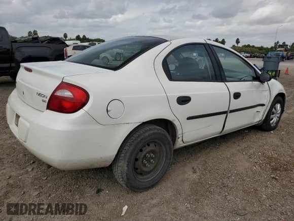 2003 Dodge Neon SE with VIN 1B3ES26C93D155982, listed as a Copart auction lot 76700794 with 187,225 mi miles and Salvage title. Bid and sale history available at DreamBid. Image 3.