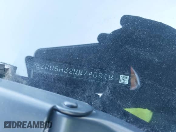 2021 Honda HR-V LX with VIN 3CZRU6H32MM740918, listed as a IAAI auction lot 43243328 with 8,640 mi miles and . Bid and sale history available at DreamBid. Image 17.