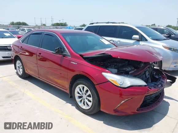 2017 Toyota Camry Hybrid LE with VIN 4T1BD1FK6HU203180, listed as a IAAI auction lot 39501365 with 94,140 mi miles and . Bid and sale history available at DreamBid. Image 1.