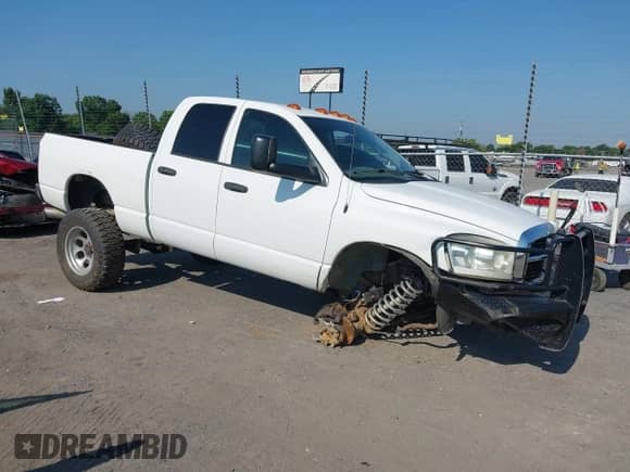2006 Dodge 2500 SLT with VIN 3D7KS28C56G105088, listed as a IAAI auction lot 42534421 with 238,335 mi miles and . Bid and sale history available at DreamBid. Image 1.