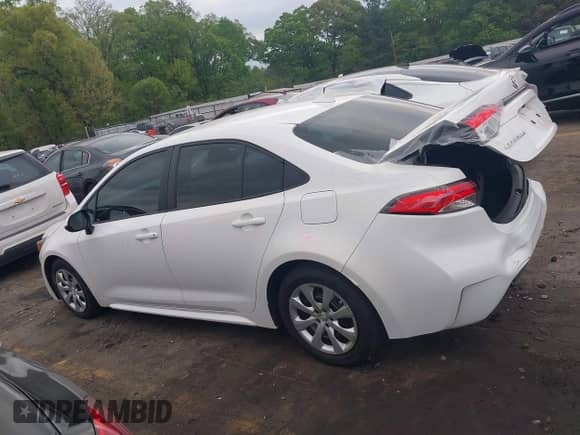 2024 Toyota Corolla LE with VIN 5YFB4MDEXRP155197, listed as a IAAI auction lot 42030927 with 15,221 mi miles and . Bid and sale history available at DreamBid. Image 14.