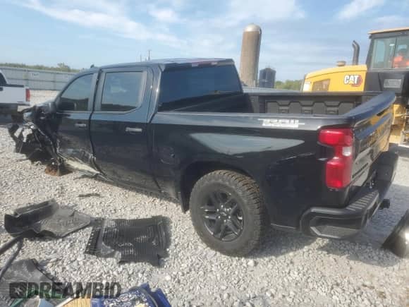 2025 Chevrolet Silverado 1500 Custom Trail Boss с VIN 3GCUKCEDXSG215148, выставлен на аукционе Copart как лот 71726625 с пробегом 5 886 миль миль и Списание • Salvage title. История ставок и продаж доступна на DreamBid. Изображение 2.