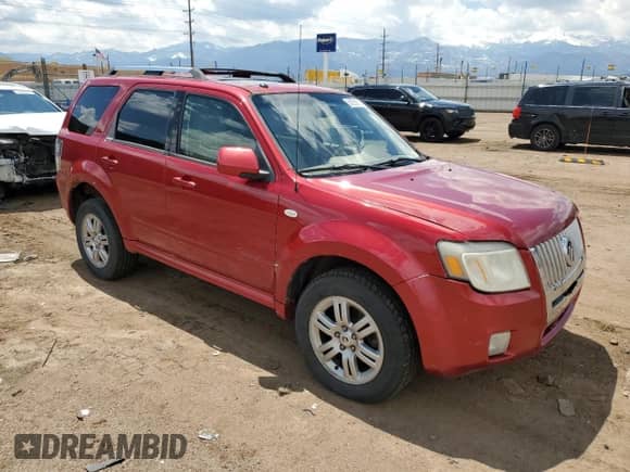2008 Mercury Mariner Premier with VIN 4M2CU97188KJ38500, listed as a Copart auction lot 56255015 with 171,811 mi miles and Salvage title. Bid and sale history available at DreamBid. Image 4.