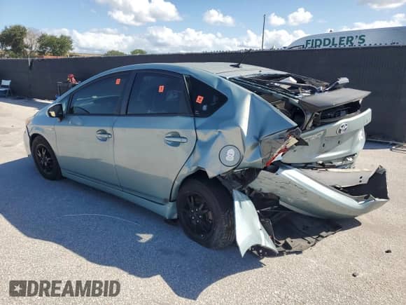 2014 Toyota Prius Four с VIN JTDKN3DU5E1796450, выставлен на аукционе Copart как лот 85569775 с пробегом 167 471 миль миль и На запчасти • Non repairable. История ставок и продаж доступна на DreamBid. Изображение 2.