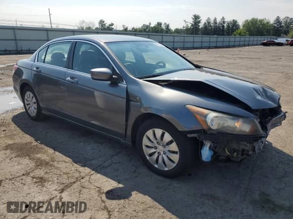 2012 Honda Accord LX with VIN 1HGCP2F32CA194455, listed as a Copart auction lot 63284724 with 84,139 mi miles and Salvage title. Bid and sale history available at DreamBid. Image 4.