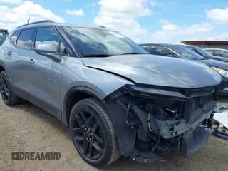 2023 Chevrolet Blazer LT with VIN 3GNKBCR40PS211963, listed as a IAAI auction lot 42788315 with 31,989 mi miles and . Bid and sale history available at DreamBid. Image 1.