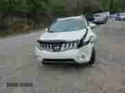 2009 Nissan Murano SL with VIN JN8AZ18U19W027410, listed as a Copart auction lot 85207535 with 152,909 mi miles and Salvage title. Bid and sale history available at DreamBid. Image 13.