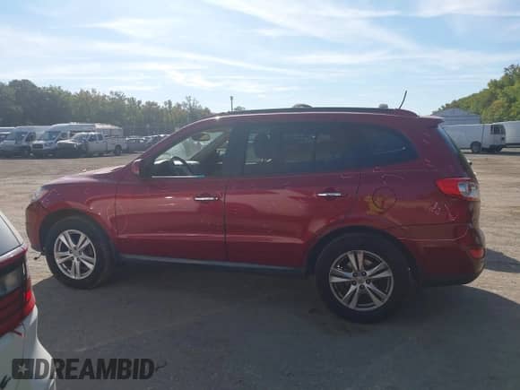 2012 Hyundai Santa Fe Limited with VIN 5XYZK4AG3CG159002, listed as a IAAI auction lot 43359398 with 82,424 mi miles and . Bid and sale history available at DreamBid. Image 14.