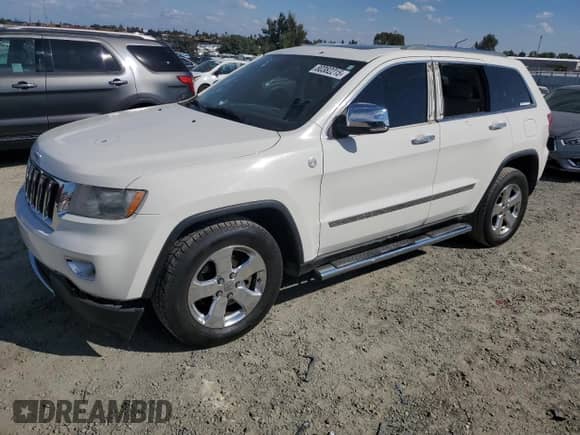 2012 Jeep Grand Cherokee Limited z VIN 1C4RJFBGXCC254576, wystawiony jako Copart lot #80382215 z przebiegiem 176 843 mil mil oraz Szkoda całkowita • Salvage title. Historia ofert i sprzedaży dostępna na DreamBid. Obrazek 1.