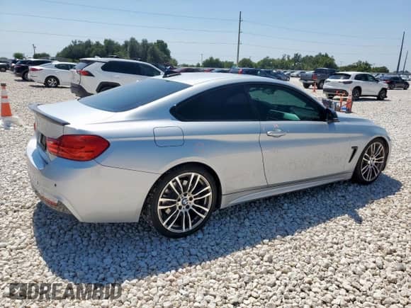 2016 BMW 4 Series 428i z VIN WBA3N7C58GK227365, wystawiony jako Copart lot #80254855 z przebiegiem 194 678 mil mil oraz Szkoda całkowita • Salvage title. Historia ofert i sprzedaży dostępna na DreamBid. Obrazek 3.