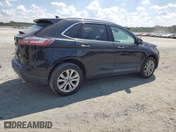 2019 Ford Edge Titanium with VIN 2FMPK3K97KBC52251, listed as a Copart auction lot 81662435 with 144,720 mi miles and Clean title. Bid and sale history available at DreamBid. Image 3.