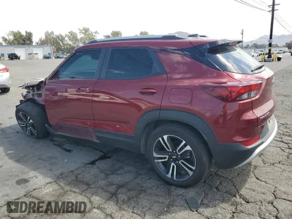 2023 Chevrolet TrailBlazer LT with VIN KL79MPSL6PB190426, listed as a Copart auction lot 82076555 with 40,243 mi miles and Salvage title. Bid and sale history available at DreamBid. Image 2.