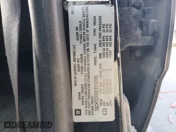 2012 Chevrolet Colorado 1LT с VIN 1GCHTCFE8C8114395, выставлен на аукционе Copart как лот 80911485 с пробегом 130 029 миль миль и Списание • Salvage title. История ставок и продаж доступна на DreamBid. Изображение 12.