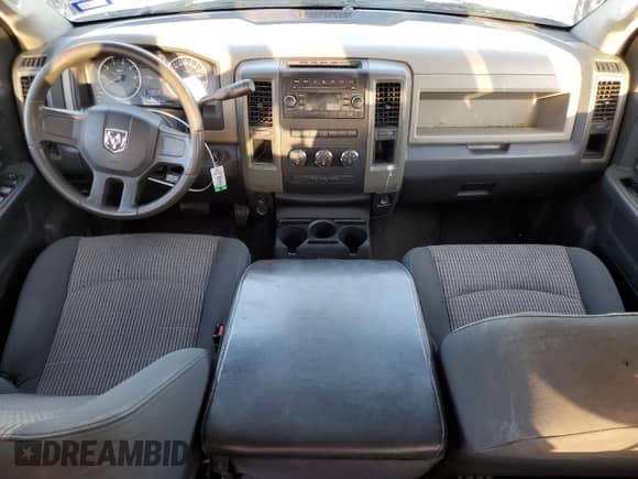 2010 Dodge 1500 ST with VIN 1D7RB1GK2AS196274, listed as a Copart auction lot 80502814 with 243,641 mi miles and Salvage title. Bid and sale history available at DreamBid. Image 8.