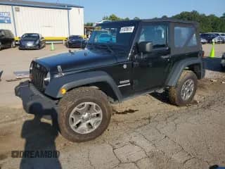 2013 Jeep Wrangler Sport with VIN 1C4AJWAG7DL655003, listed as a Copart auction lot 61839615 with 66,539 mi miles and Salvage title. Bid and sale history available at DreamBid. Image 1.