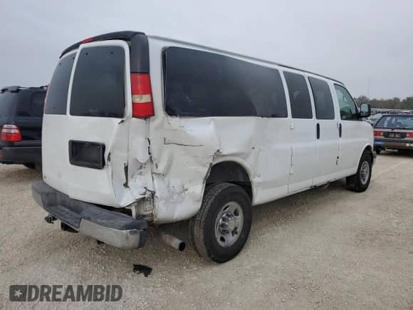 2010 Chevrolet Express Passenger LT with VIN 1GA2G1DG7A1107293, listed as a Copart auction lot 78936284 with 178,012 mi miles and Salvage title. Bid and sale history available at DreamBid. Image 3.