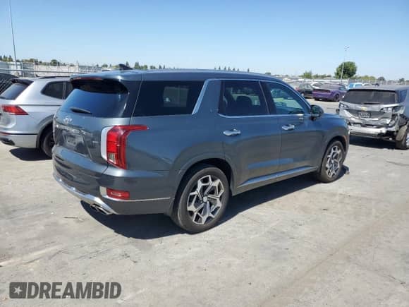 2022 Hyundai Palisade Calligraphy с VIN KM8R7DHE8NU486014, выставлен на аукционе Copart как лот 80516185 с пробегом 43 957 миль миль и Чистый • Clean title. История ставок и продаж доступна на DreamBid. Изображение 3.