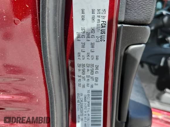 2019 Jeep Grand Cherokee Altitude с VIN 1C4RJEAG0KC630759, выставлен на аукционе Copart как лот 60654945 с пробегом 59 493 миль миль и Списание • Salvage title. История ставок и продаж доступна на DreamBid. Изображение 13.