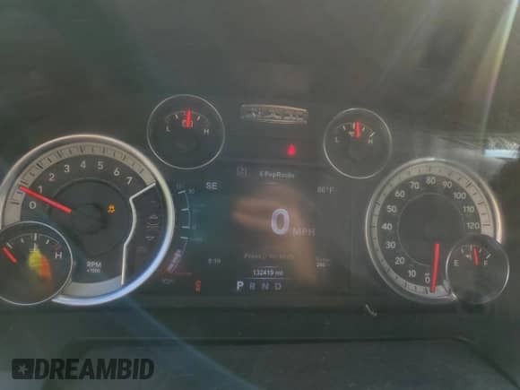 2017 Ram 1500 Sport with VIN 1C6RR7UT2HS625016, listed as a Copart auction lot 67531035 with 132,419 mi miles and Salvage title. Bid and sale history available at DreamBid. Image 9.