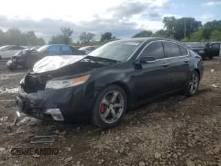 2009 Acura TL Technology с VIN 19UUA96569A001037, выставлен на аукционе Copart как лот 69570575 с пробегом 126 350 миль миль и Списание • Salvage title. История ставок и продаж доступна на DreamBid. Изображение 1.