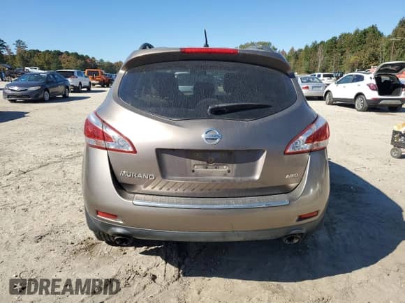 2011 Nissan Murano SL with VIN JN8AZ1MWXBW163824, listed as a Copart auction lot 86449815 with 184,699 mi miles and Clean title. Bid and sale history available at DreamBid. Image 6.