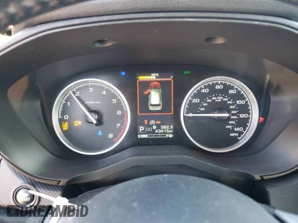 2021 Subaru Forester Premium with VIN JF2SKAFC6MH489345, listed as a Copart auction lot 86884275 with 43,415 mi miles and Salvage title. Bid and sale history available at DreamBid. Image 9.