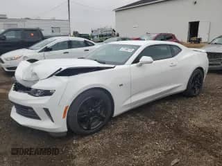 2016 Chevrolet Camaro 1LT z VIN 1G1FB1RX2G0151841, wystawiony jako Copart lot #81196275 z przebiegiem 71 218 mil mil oraz Szkoda całkowita • Salvage title. Historia ofert i sprzedaży dostępna na DreamBid. Obrazek 1.
