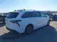 2024 Toyota Sienna LE with VIN 5TDBRKEC0RS217006, listed as a IAAI auction lot 41389239 with 23,983 mi miles and . Bid and sale history available at DreamBid. Image 4.