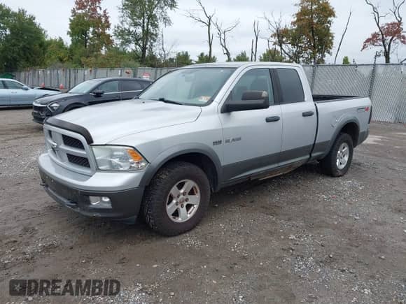 2010 Dodge 1500 SLT with VIN 1D7RV1GT2AS251662, listed as a IAAI auction lot 43454921 with 122,924 mi miles and . Bid and sale history available at DreamBid. Image 2.