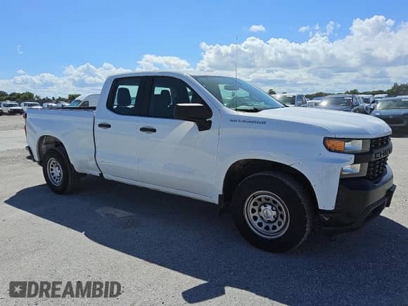 2019 Chevrolet Silverado 1500 Work Truck with VIN 1GCRWAEH8KZ329683, listed as a Copart auction lot 71934535 with 244,208 mi miles and Clean title. Bid and sale history available at DreamBid. Image 4.