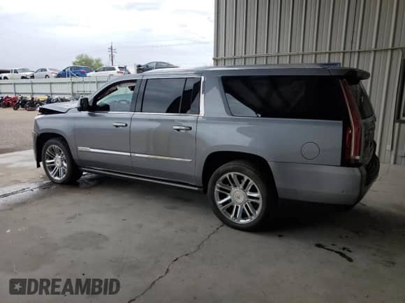 2018 Cadillac Escalade ESV Platinum with VIN 1GYS4KKJ3JR173520, listed as a Copart auction lot 64992735 with Not provided miles and Salvage title. Bid and sale history available at DreamBid. Image 2.