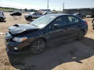 2021 Subaru WRX with VIN JF1VA1A62M9820762, listed as a Copart auction lot 61678955 with 32,238 mi miles and Salvage title. Bid and sale history available at DreamBid. Image 1.