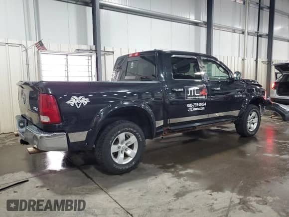 2009 Dodge 1500 SLT with VIN 1D3HV13T99S788933, listed as a Copart auction lot 64182855 with 236,390 mi miles and Salvage title. Bid and sale history available at DreamBid. Image 3.