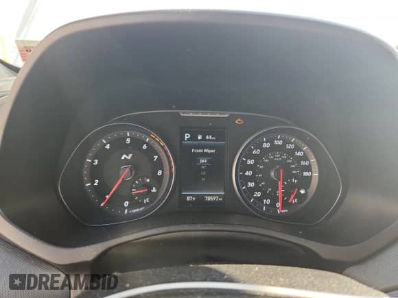 2022 Hyundai Veloster z VIN KMHT36AH0NU013791, wystawiony jako Copart lot #63401035 z przebiegiem 78 597 mil mil oraz Szkoda całkowita • Salvage title. Historia ofert i sprzedaży dostępna na DreamBid. Obrazek 9.