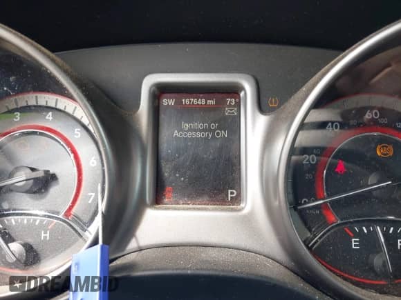 2014 Dodge Journey Crossroad with VIN 3C4PDCGGXET292967, listed as a IAAI auction lot 43323250 with 167,648 mi miles and . Bid and sale history available at DreamBid. Image 7.