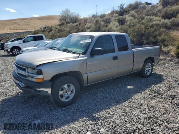 2002 Chevrolet Silverado 1500 LS with VIN 2GCEC19W621205419, listed as a Copart auction lot 68304165 with 140,481 mi miles and Salvage title. Bid and sale history available at DreamBid. Image 1.