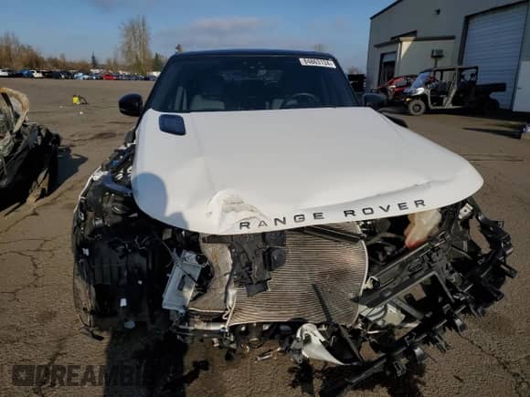 2022 Land Rover Range Rover Sport HSE Silver Edition with VIN SALWR2SU0NA213830, listed as a Copart auction lot 84863134 with Not provided miles and Salvage title. Bid and sale history available at DreamBid. Image 5.