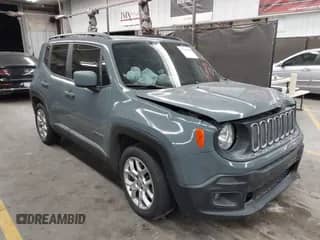 2018 Jeep Renegade Latitude with VIN ZACCJABB5JPH92642, listed as a IAAI auction lot 43253580 with 106,321 mi miles and . Bid and sale history available at DreamBid. Image 1.
