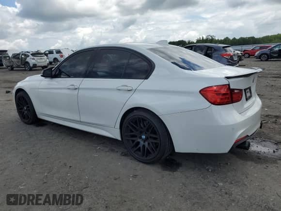 2015 BMW 3 Series 335i xDrive with VIN WBA3B9C51FP982847, listed as a Copart auction lot 63790055 with 141,778 mi miles and Salvage title. Bid and sale history available at DreamBid. Image 2.