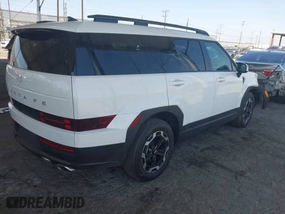 2025 Hyundai Santa Fe SEL with VIN 5NMP24GL0SH076658, listed as a IAAI auction lot 42651474 with 5,183 mi miles and . Bid and sale history available at DreamBid. Image 4.