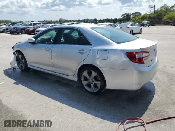 2012 Toyota Camry SE with VIN 4T1BK1FK4CU012078, listed as a Copart auction lot 62339084 with 80,240 mi miles and Salvage title. Bid and sale history available at DreamBid. Image 2.