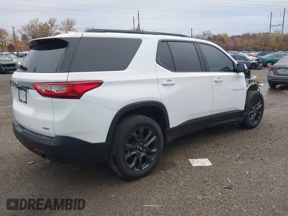 2020 Chevrolet Traverse RS z VIN 1GNEVJKW4LJ292370, wystawiony jako IAAI lot #40862755 z przebiegiem 34 469 mil mil oraz . Historia ofert i sprzedaży dostępna na DreamBid. Obrazek 4.